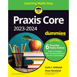 Praxis Core 2023-2024 For Dummies 4th Edition