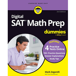 Digital SAT Math Prep For Dummies, 3rd Edition