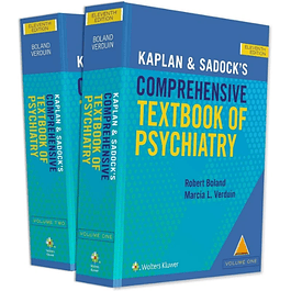 Kaplan and Sadock's Comprehensive Text of Psychiatry 11th Edition