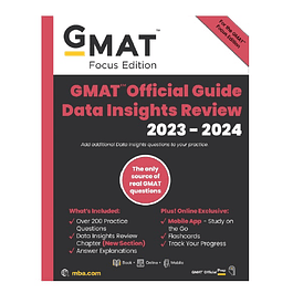 Gmat Official Guide Data Insights Review 2023-2024