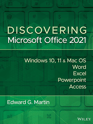 Discovering Microsoft Office 2021 4th Edition