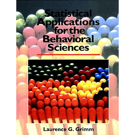  Statistical Applications for the Behavioral Sciences 