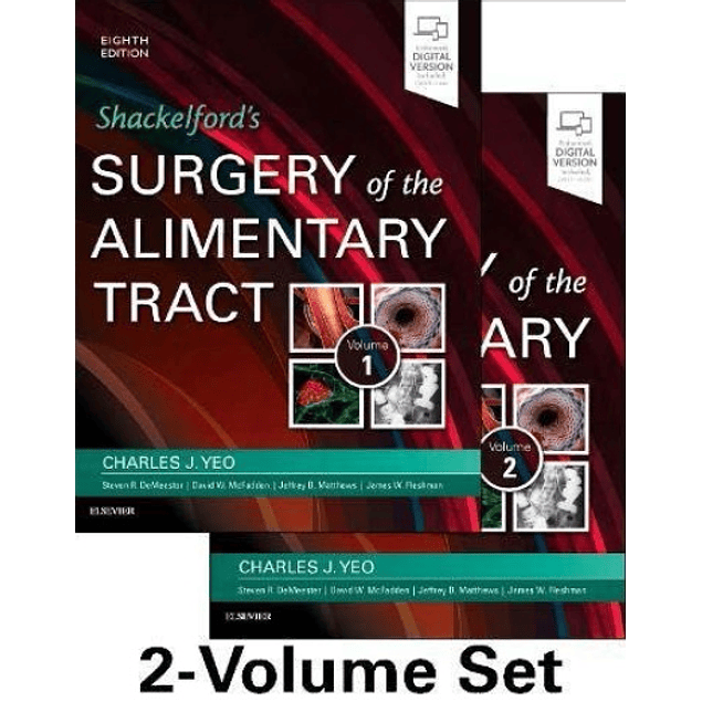  Shackelford's Surgery of the Alimentary Tract, 2 Volume Set 