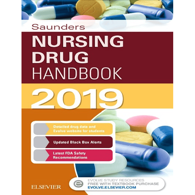  Saunders Nursing Drug Handbook 2019
