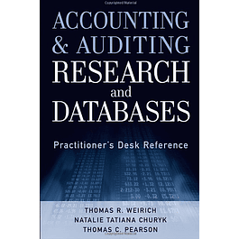  Accounting and Auditing Research and Databases: Practitioner's Desk Reference 