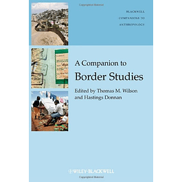  A Companion to Border Studies