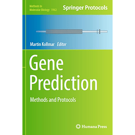 Gene Prediction: Methods and Protocols