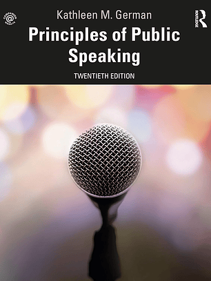 Principles of Public Speaking 