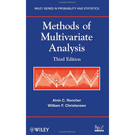  Methods of Multivariate Analysis 