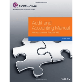 Audit and Accounting Manual: Nonauthoritative Practice Aid, 2019