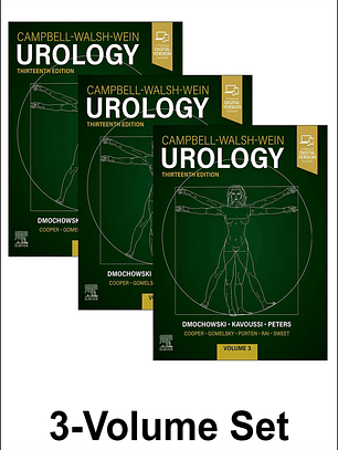 Campbell-Walsh-Wein Urology 13th Edition (3-Volume Set)