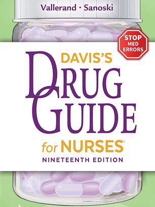 Davis's Drug Guide for Nurses 19th Edition