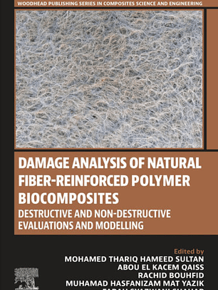 Damage Analysis of Natural Fiber-reinforced Polymer Biocomposites: Destructive and Non-destructive Evaluations and Modelling