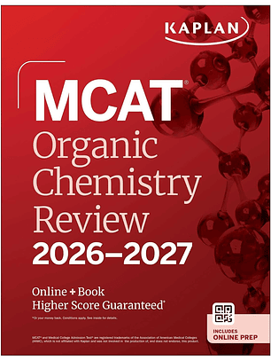 MCAT Organic Chemistry Review 2026-2027