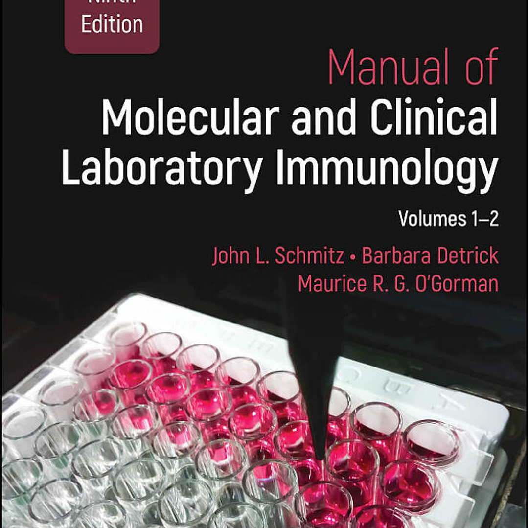 Manual of Molecular and Clinical Laboratory Immunology: 2 Volume Set 9th Edition 1
