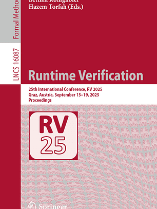 Runtime Verification 