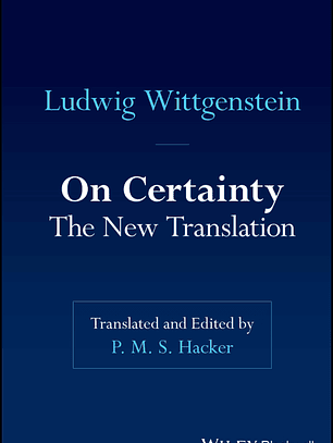 On Certainty: The New Translation