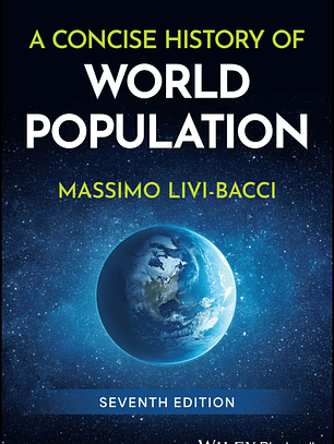 A Concise History of World Population 7th Edition