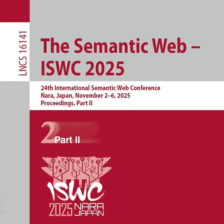 The Semantic Web – ISWC 2025 1