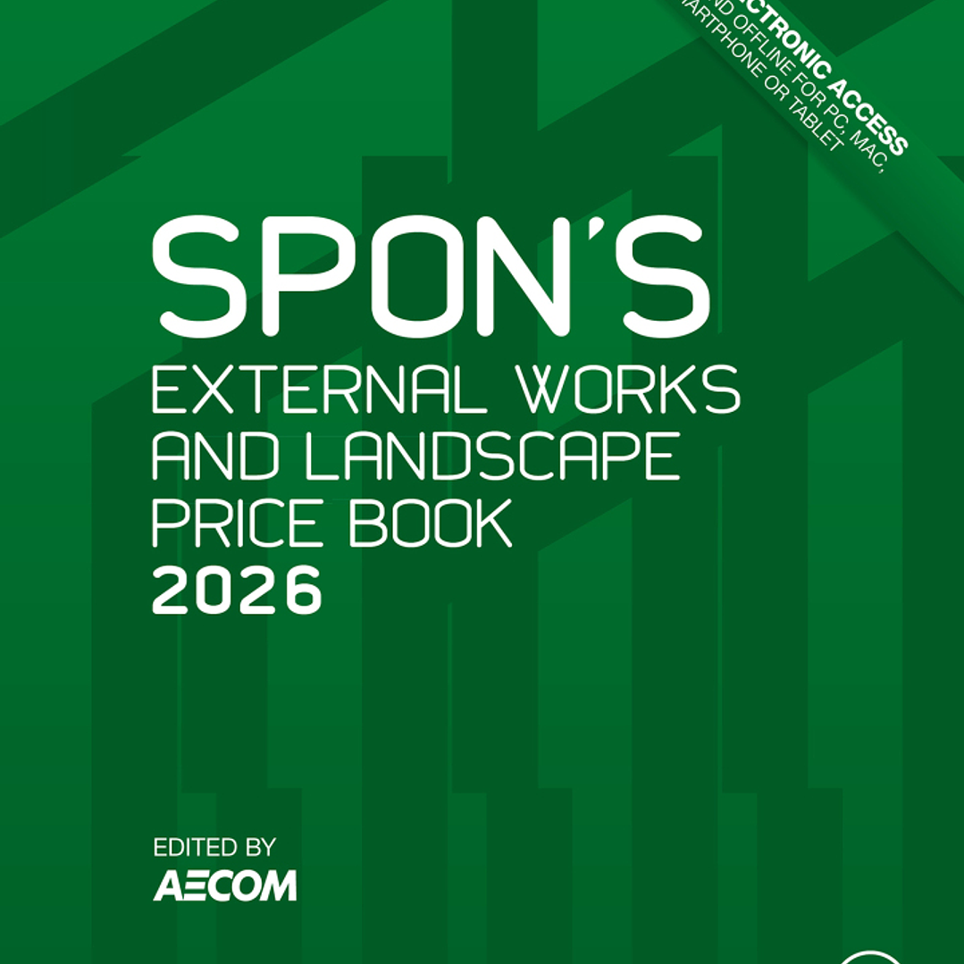Spon's External Works and Landscape Price Book 2026 45th Edition 1