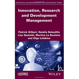 Innovation, Research and Development Management 