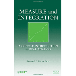  Measure and Integration: A Concise Introduction to Real Analysis 