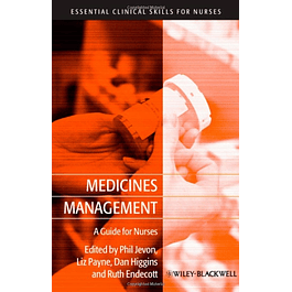  Medicines Management: A Guide for Nurses 