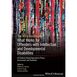 The Wiley Handbook on What Works for Offenders with Intellectual and Developmental Disabilities: An Evidence-Based Approach to Theory, Assessment, and Treatment