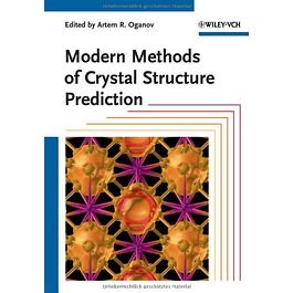  Modern Methods of Crystal Structure Prediction 
