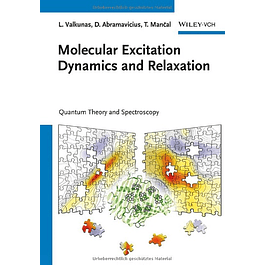  Molecular Excitation Dynamics and Relaxation: Quantum Theory and Spectroscopy 
