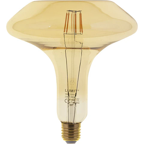 Lâmpada E27 (grosso) JAEL LED 5W 2200K 250lm Ambar
