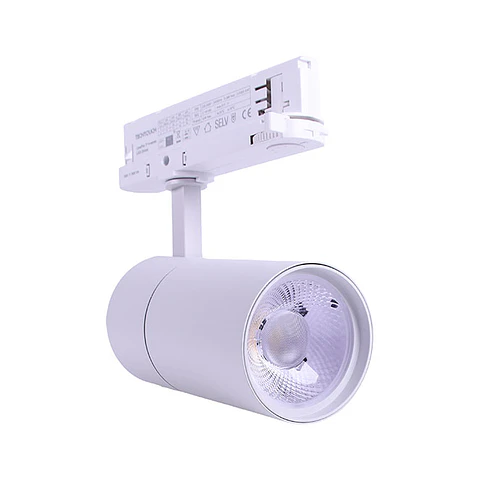 Foco para calha LINE PRO X2 (4 condutores) 35W LED 2800lm 2700K 36°