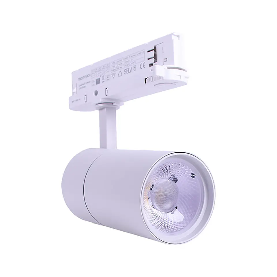 Foco para calha LINE PRO X2 (4 condutores) 35W LED 2800lm 2700K 36° 1