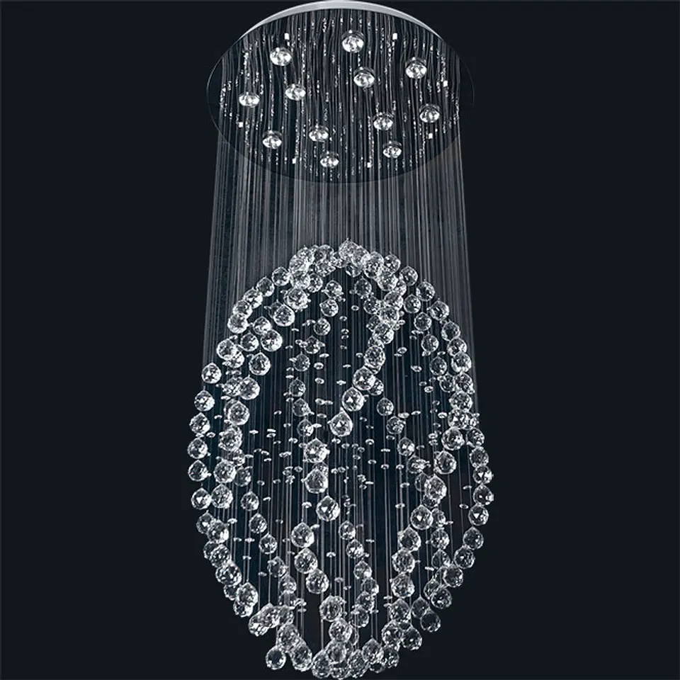 Candeeiro de tecto PATRÍCIA 12xGU10 Alt.140xD.60cm 1