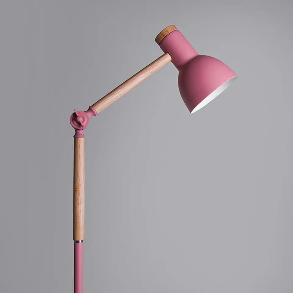 Candeeiro de pé TEACHER 1xE27 Alt.150cmxD.22cm mate 2
