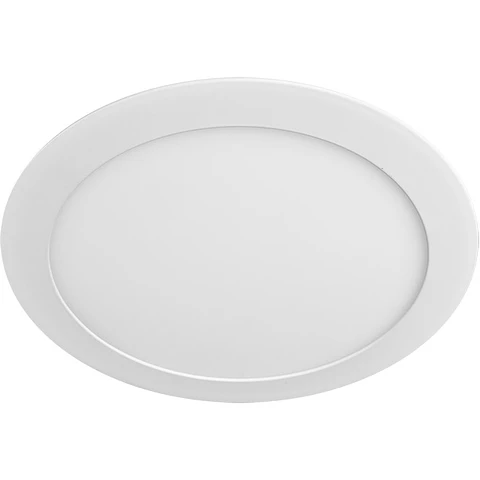 Foco de encastrar LED EVOLUTION redondo 1x18W LED 1200lm 3000K 120° Alt.0,2xD.22cm branco