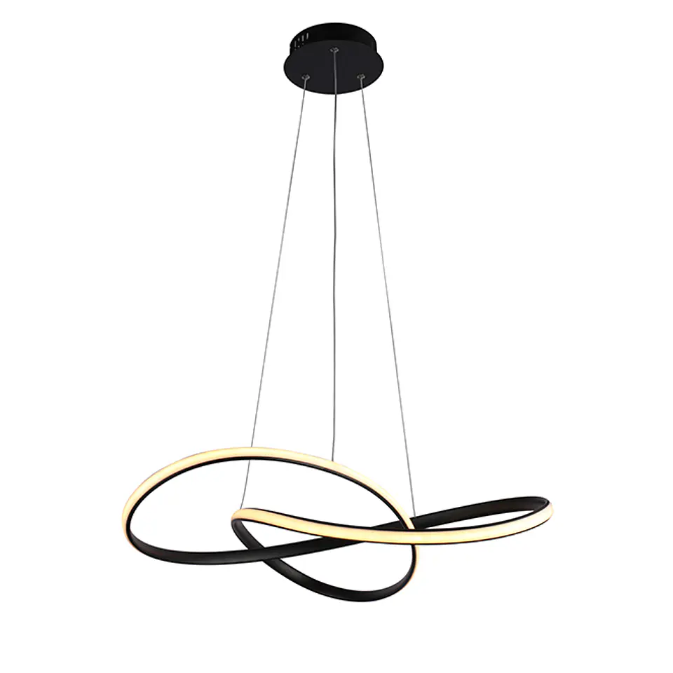 Suspensão SAMIRA 64W LED 3CCT 1100lm D.80cm 1
