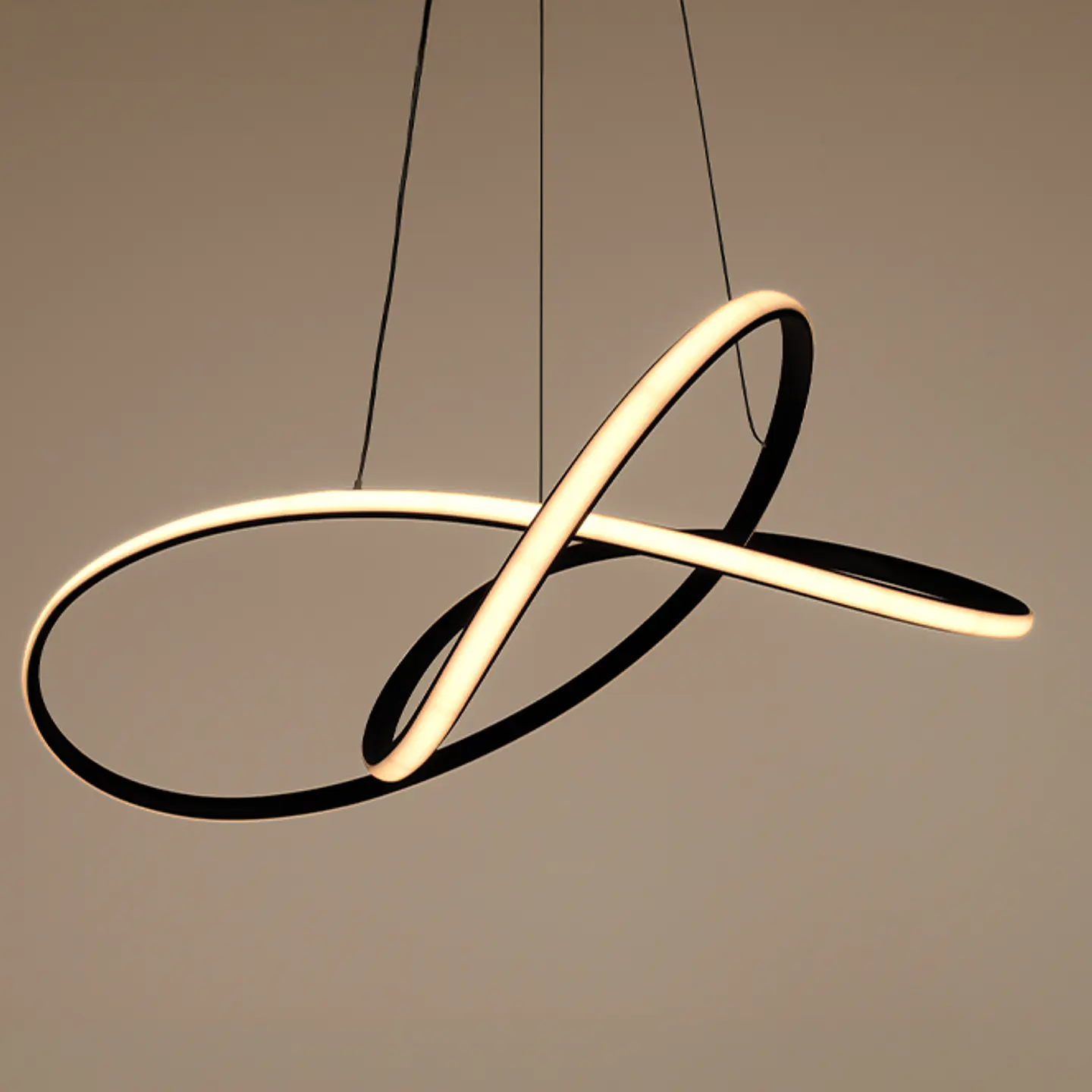 Suspensão SAMIRA 64W LED 3CCT 1100lm D.80cm 3