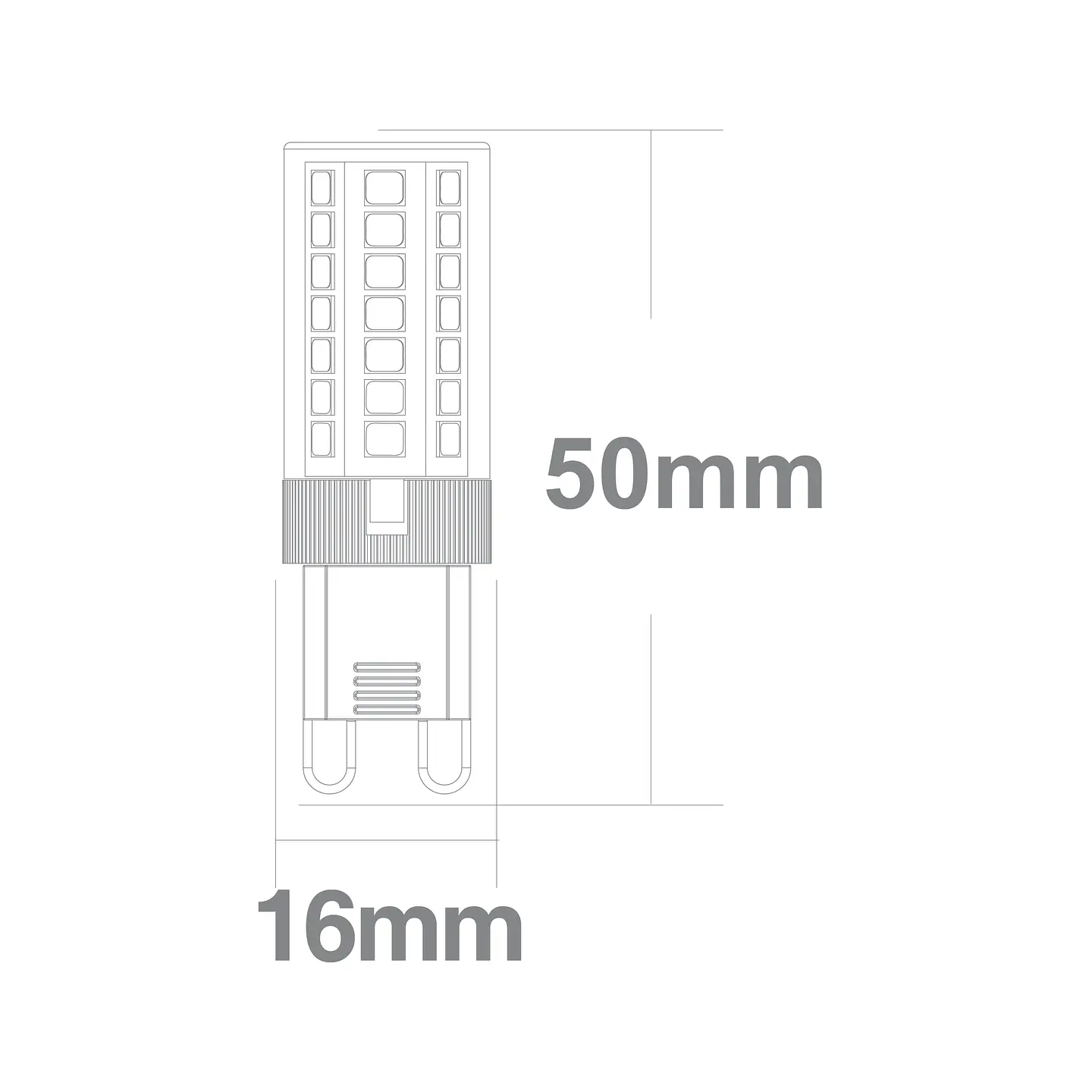 Lâmpada G9 PIXY LED 5W 4000K 530lm Branca 2
