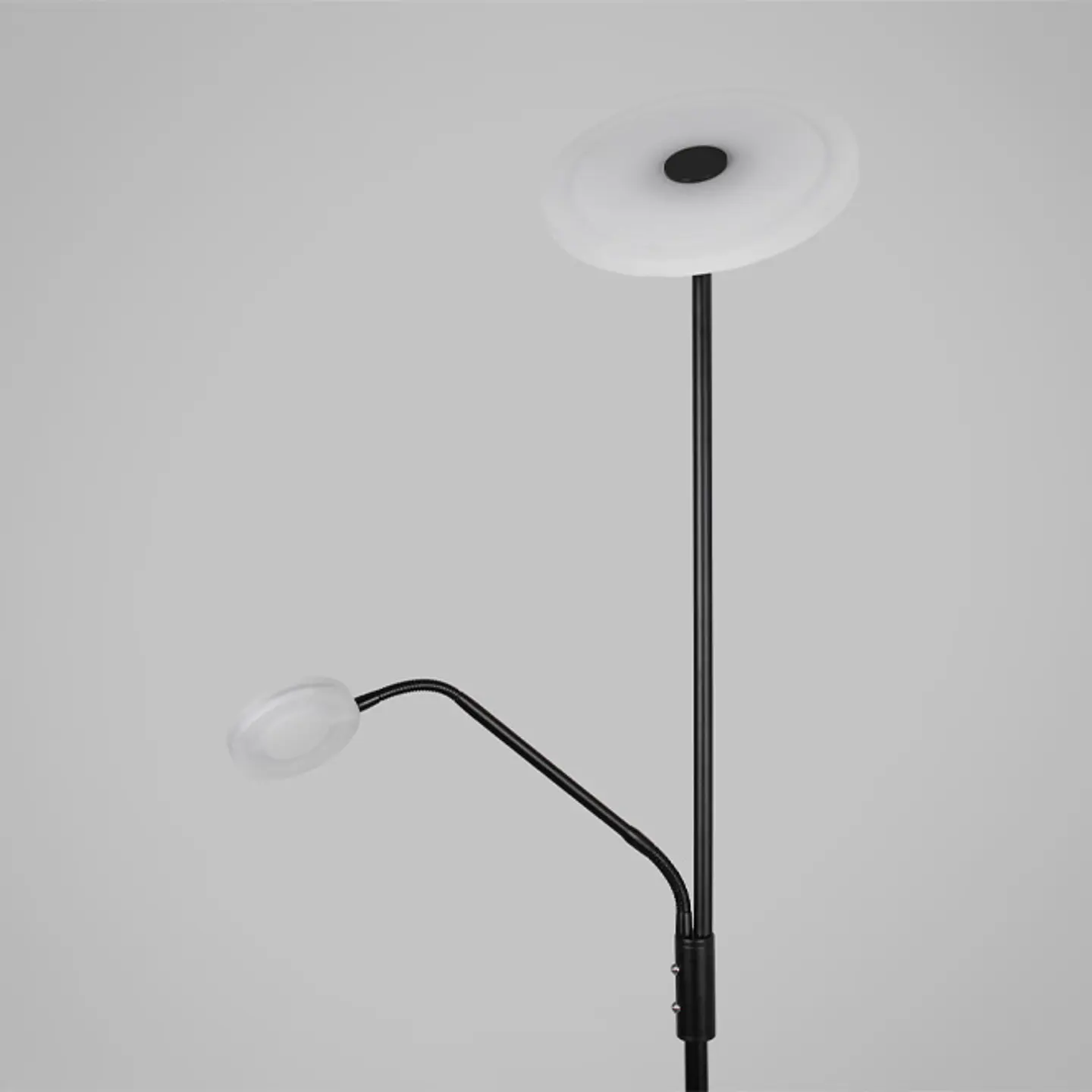 Candeeiro de pé BAYANI com braço de leitura 28W+6W LED 3000-6500K Alt.179xD.25cm 2