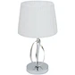 Candeeiro de mesa DETROIT 1xE27 Alt.44xD.25cm cromado/branco - Thumbnail 1