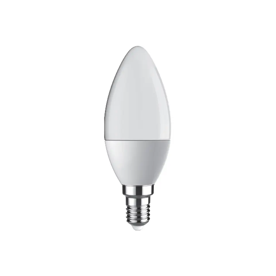 Lâmpada E14 (fino) Vela DURAMAX 5W 6400K 470lm 1