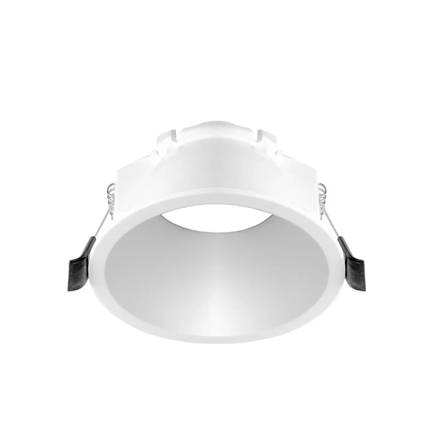 Aro de encastrar INTECA PC redondo Alt.5,2xD.9,4cm policarbonato (PC) branco 1