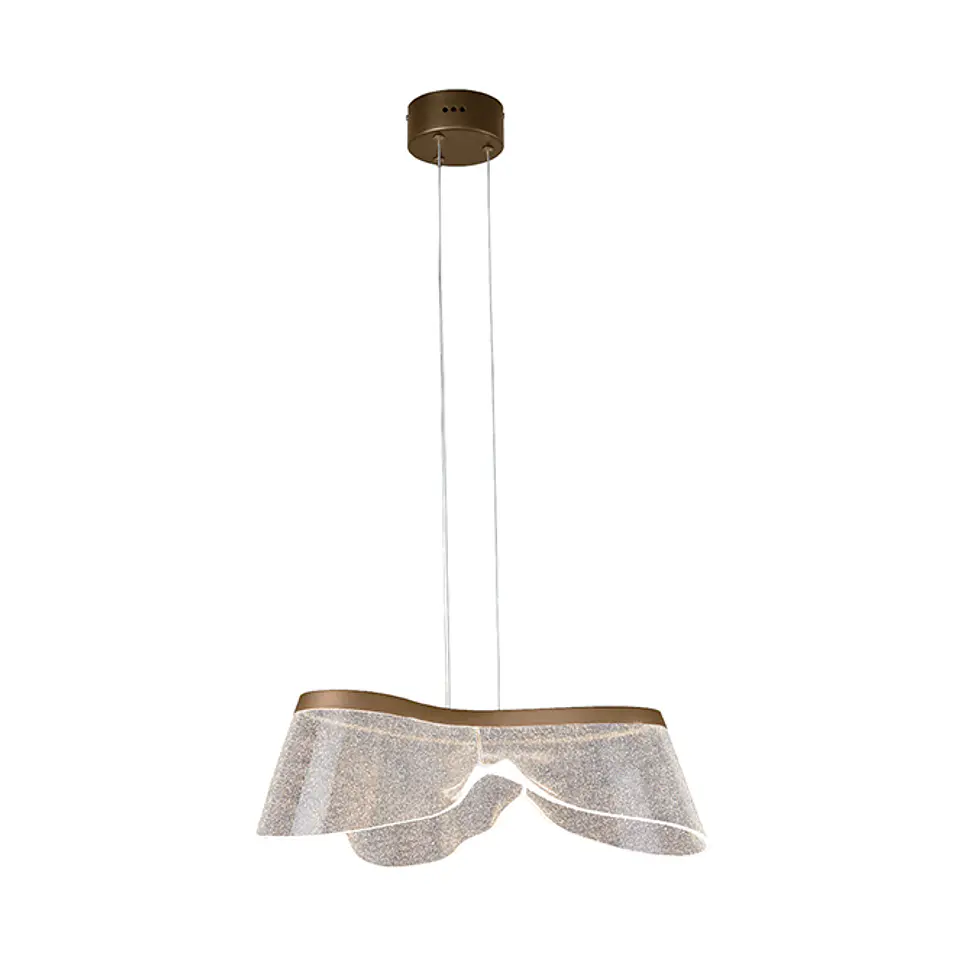 Suspensão CAMILLE CCT 20W LED 620lm 2700K/4000K/6000K D.53cm Dourado 1