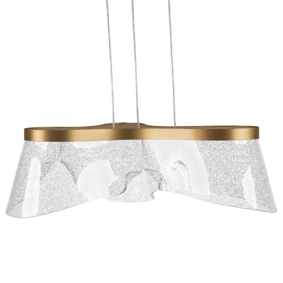 Suspensão CAMILLE CCT 20W LED 620lm 2700K/4000K/6000K D.53cm Dourado 2