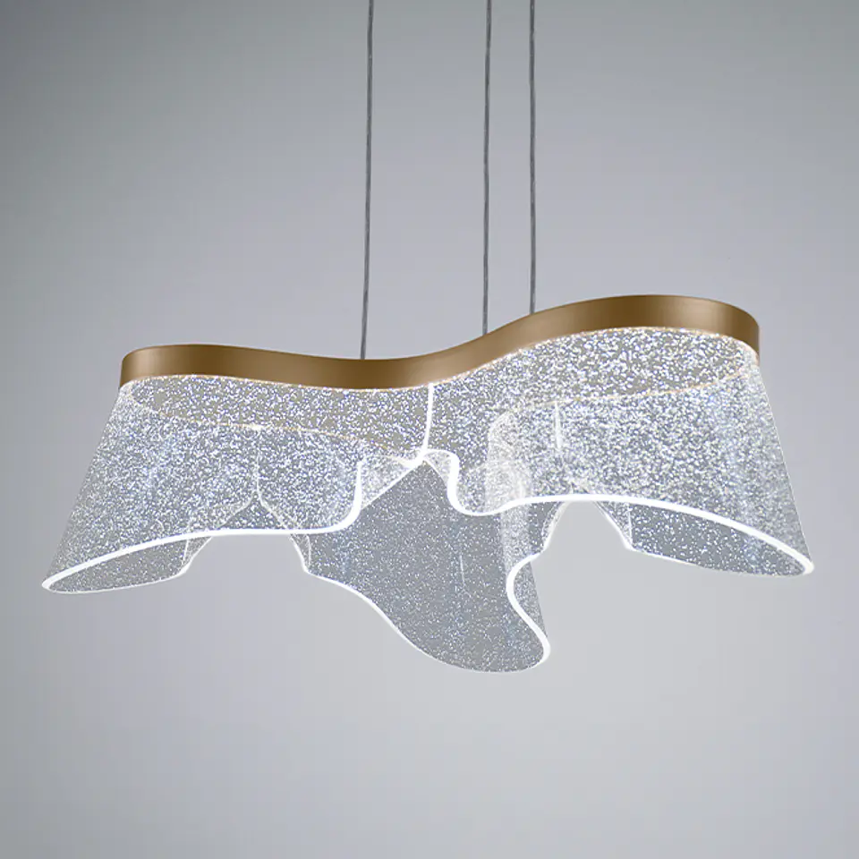 Suspensão CAMILLE CCT 20W LED 620lm 2700K/4000K/6000K D.53cm Dourado 3