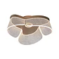 Plafond CAMILLE CCT 40W LED 1000m 2500K/4000K/6000K D.50cm Dourado - Thumbnail 1