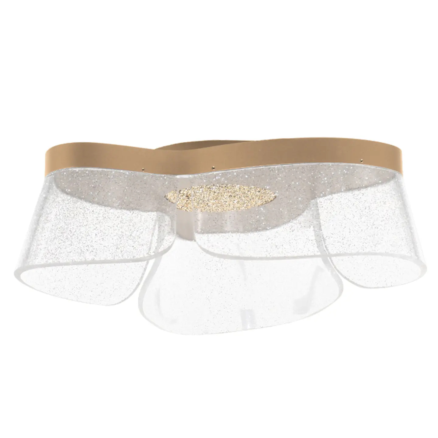 Plafond CAMILLE CCT 40W LED 1000m 2500K/4000K/6000K D.50cm Dourado 2