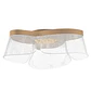 Plafond CAMILLE CCT 40W LED 1000m 2500K/4000K/6000K D.50cm Dourado - Thumbnail 2
