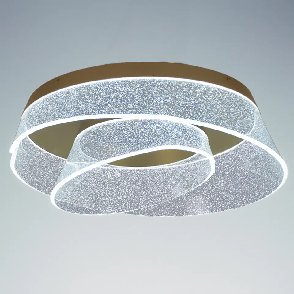 Plafond LED CAMILLE CCT 30W 630lm 2700K/4000K/6000K D.50cm Dourado 3